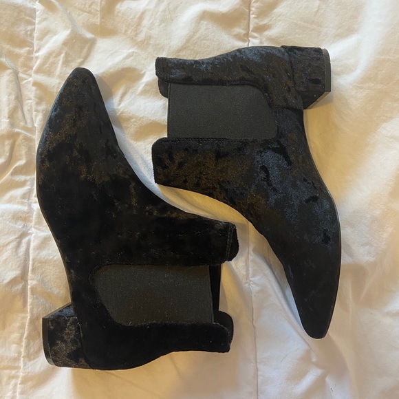 Topshop velvet booties - Picture 5 of 7